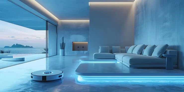 Neon robot vacuum cleaner 23